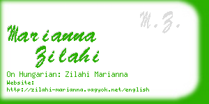 marianna zilahi business card